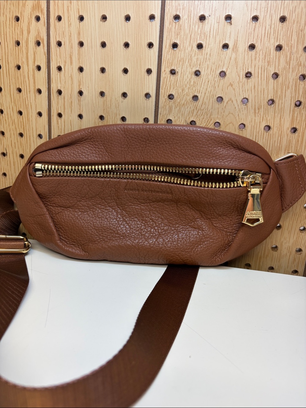 Aimee Kestenberg Milan Bum BagChestnut Brown Leather Belt Bag